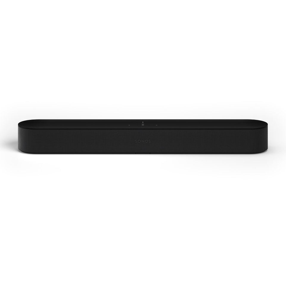 Sonos Beam, the smart, compact soundbar for TV, music, and more. (Black)