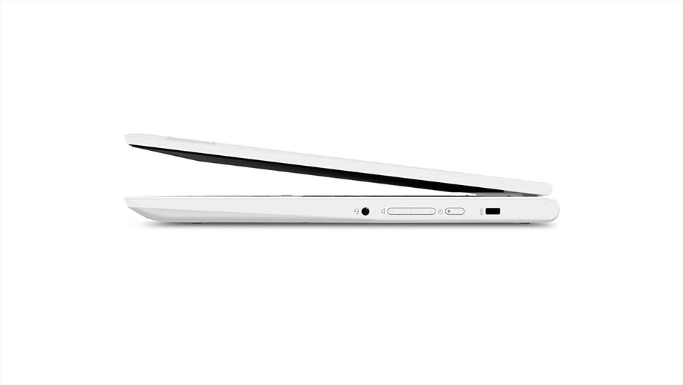 Lenovo Chromebook C330 2-in-1 Convertible Laptop, 11.6-Inch HD (1366 x 768) IPS Display, MediaTek MT8173C Processor, 4GB LPDDR3, 64 GB eMMC, Chrome OS, 81HY0000US, Blizzard White