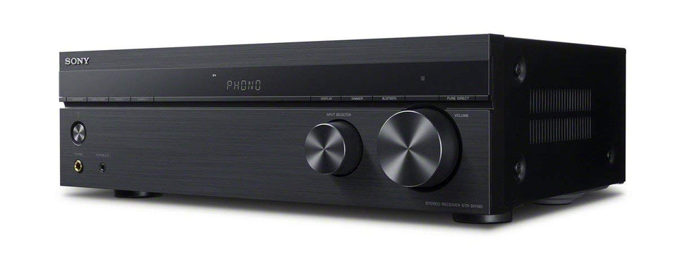 Sony STRDH190 2-ch Stereo Receiver with Phono Inputs & Bluetooth