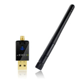 EDUP Wifi Adapter ac600Mbps Wireless Usb Adapter 5.8GHz/2.4GHz Dual Band 600Mbps Usb Adapter 2dBi External Antennas Supports Windows XP,Win Vista,Win 7,Win 8.1, Win 10,Mac OS X 10.７-10.1４