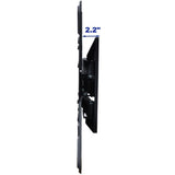 VideoSecu ML531BE TV Wall Mount for Most 27"-55" LED LCD Plasma Flat Screen Monitor up to 88 lb VESA 400x400 with Full Motion Swivel Articulating 20 in Extension Arm, HDMI Cable & Bubble Level WP5