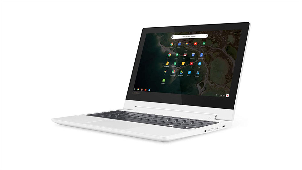 Lenovo Chromebook C330 2-in-1 Convertible Laptop, 11.6-Inch HD (1366 x 768) IPS Display, MediaTek MT8173C Processor, 4GB LPDDR3, 64 GB eMMC, Chrome OS, 81HY0000US, Blizzard White