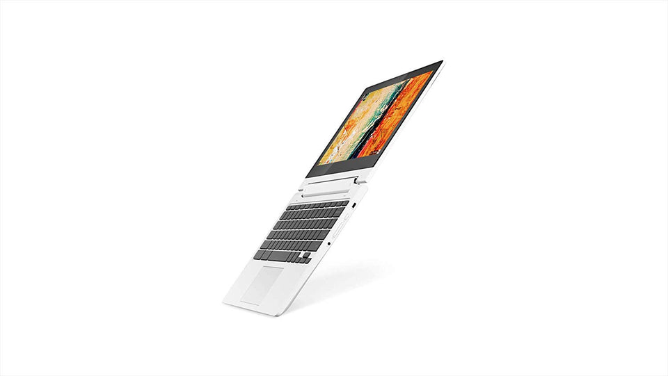 Lenovo Chromebook C330 2-in-1 Convertible Laptop, 11.6-Inch HD (1366 x 768) IPS Display, MediaTek MT8173C Processor, 4GB LPDDR3, 64 GB eMMC, Chrome OS, 81HY0000US, Blizzard White